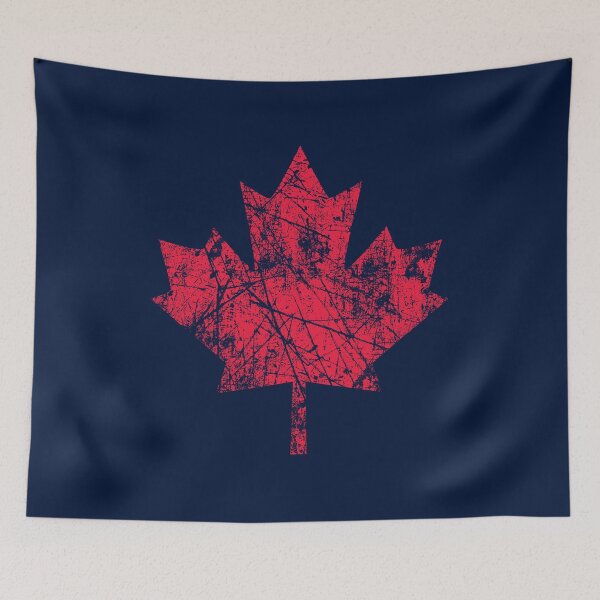 Item preview, Canadian Maple Leaf Grunge Distressed Style in Red designed and sold by Garaga.