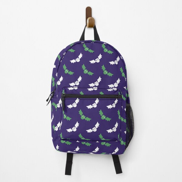 Item preview, green and white bat Halloween pattern designed and sold by The magic  Yellow bus.