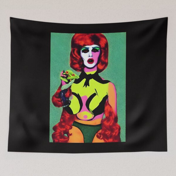 Item preview, Abstract Tree Frog - Witches of Elsewhere - 091822 designed and sold by WitchsElsewhere.