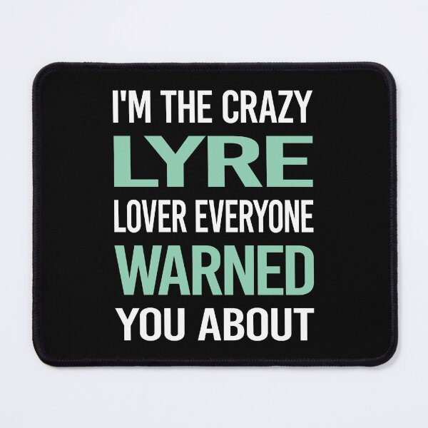 Item preview, Crazy Lover Lyre designed and sold by BimBamFrank.
