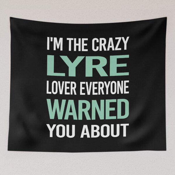 Item preview, Crazy Lover Lyre designed and sold by BimBamFrank.