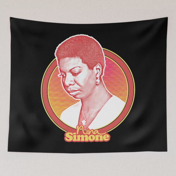 Item preview, Nina Simone ________ Original Retro Fan Art Design  designed and sold by Mailen Borrego.