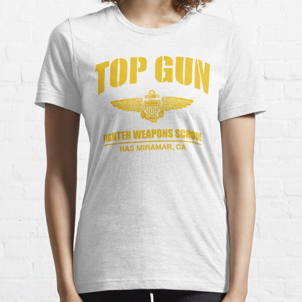 Women's Top Gun Distressed Fighter Weapons School T-Shirt