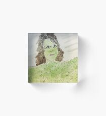 the clinique lady says i have witch undertones Acrylic Block