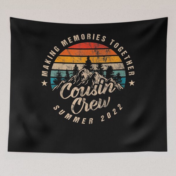 Item preview, COUSIN CREW 2022 Funny Summer Vacation Camping Crew Camp New designed and sold by DoverDasiva.