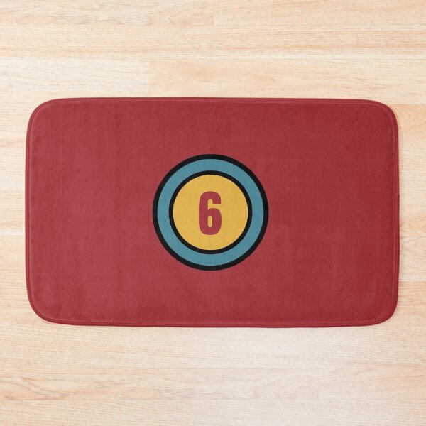 Item preview, The Number 6 - six - sixth - 6th designed and sold by SirenSeventyOne.