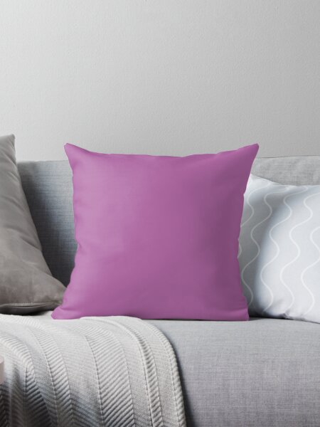Item preview, PLAIN SOLID RADIANT ORCHID- COLOR OF THE YEAR 2014 WARM PINK DUSKY SHADE designed and sold by ozcushions.