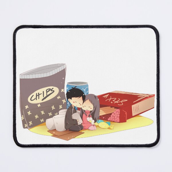 Item preview, Couple and snacks. designed and sold by yelodahlia.