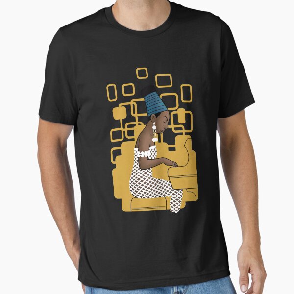 Item preview, Nina Simone at the piano  designed and sold by Mailen Borrego.