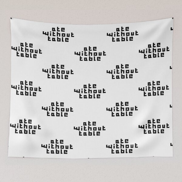 Item preview, ate without table                designed and sold by ContTradersShop.