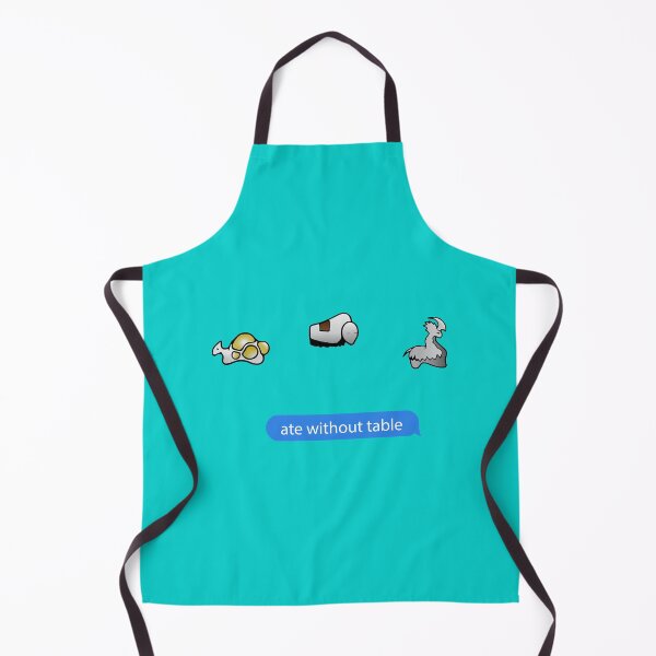 Item preview, ate without table Rimworld meme game designed and sold by ContTradersShop.