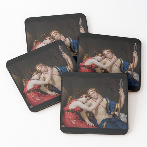 Item preview, The Farewell of Telemachus and Eucharis by Jacques-Louis David Remastered Xzendor7 Classical Art Old Masters Reproductions designed and sold by Xzendor7 Digital Art Creations.