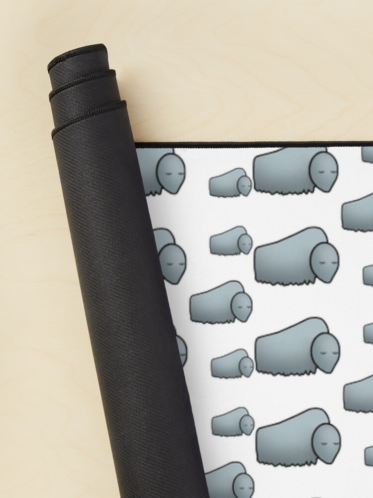 Aperçu 2 sur 5. Tapis de souris avec l'œuvre Muffalo Rimworld créée et vendue par ContTradersShop.