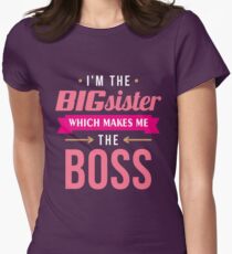 Big Sister Boss Women's Fitted T-Shirt