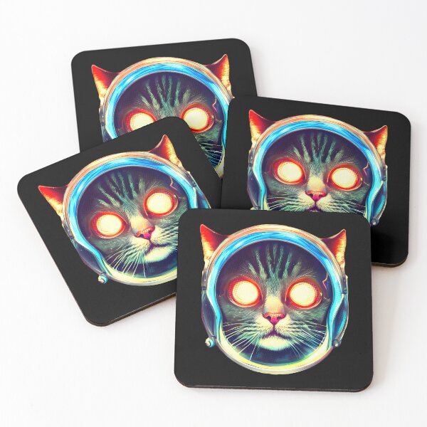 Item preview, Astronaut Cat designed and sold by nuel-art.