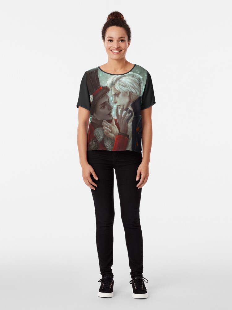 Alternate view of Vile Bodies: First Love, First Schemes Chiffon Top