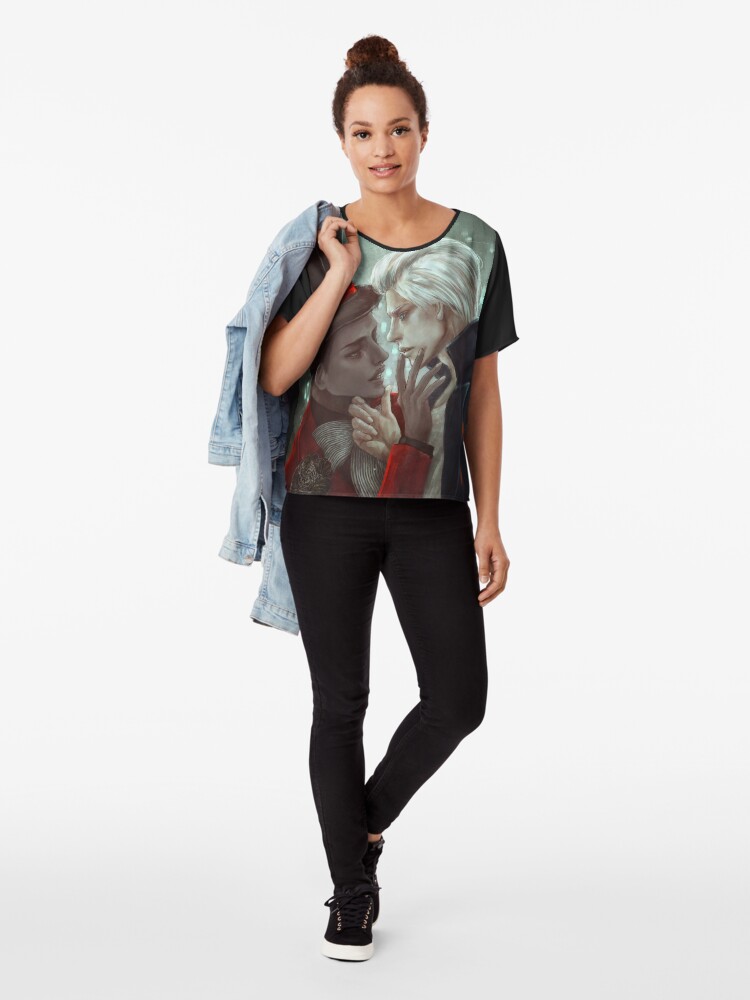 Alternate view of Vile Bodies: First Love, First Schemes Chiffon Top