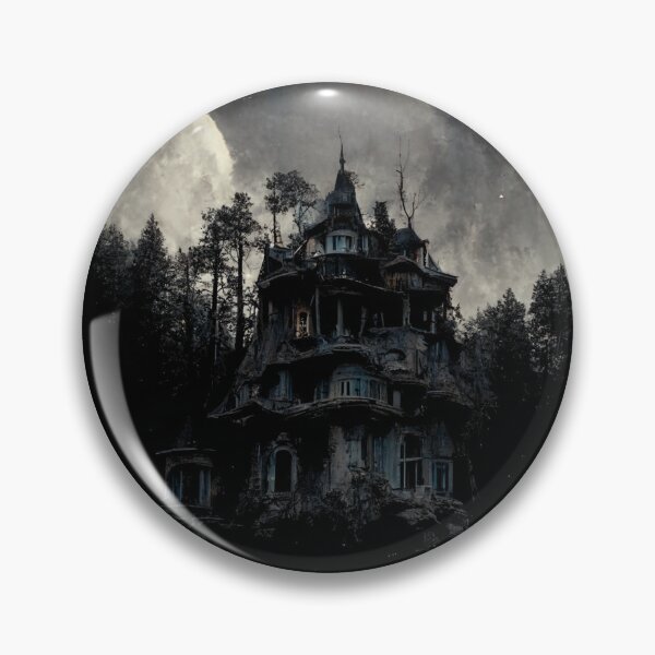 Item preview, Moonlit Haunted House designed and sold by JABG-01.