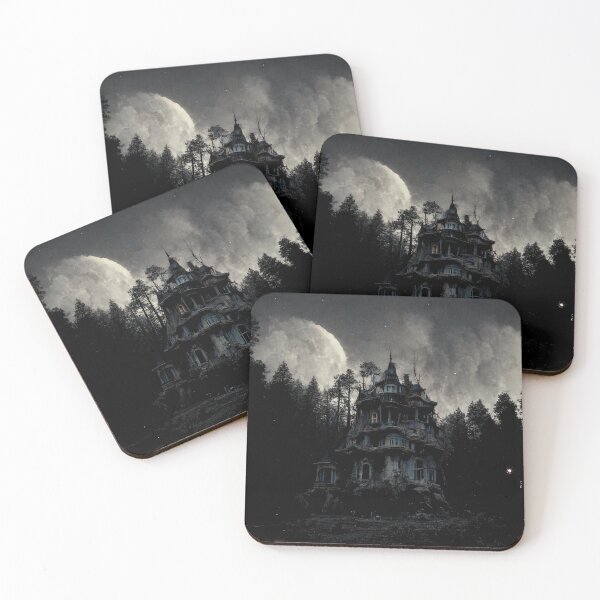 Item preview, Moonlit Haunted House designed and sold by JABG-01.