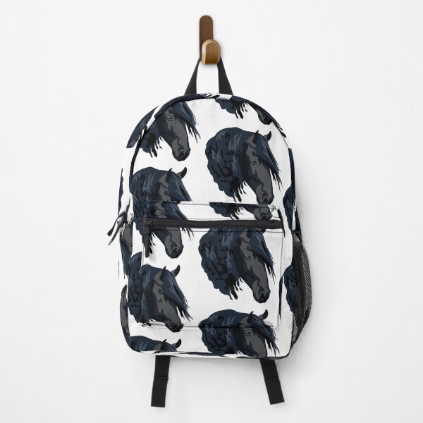 Item preview, Speak black horse with a long mane designed and sold by LeahcarsArt.