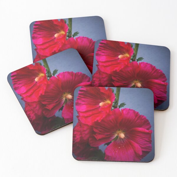 Item preview, Fuschia Hollyhock designed and sold by Nalinne Jones.