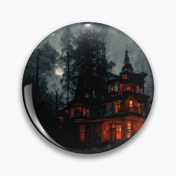 Item preview, Moonlit Haunted House designed and sold by JABG-01.