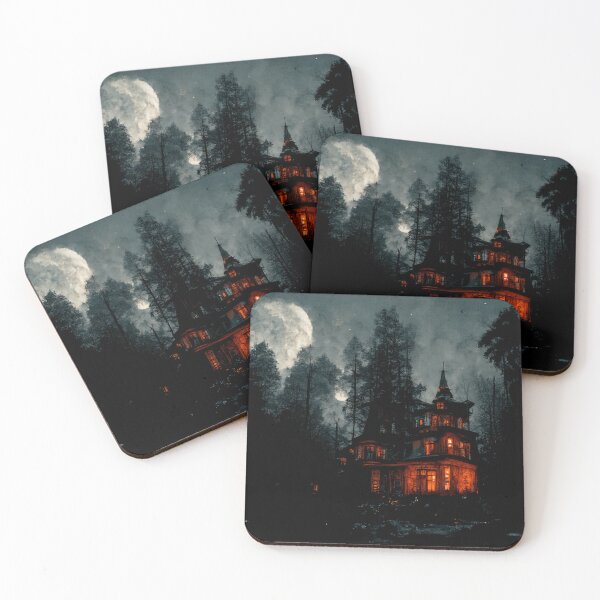 Item preview, Moonlit Haunted House designed and sold by JABG-01.