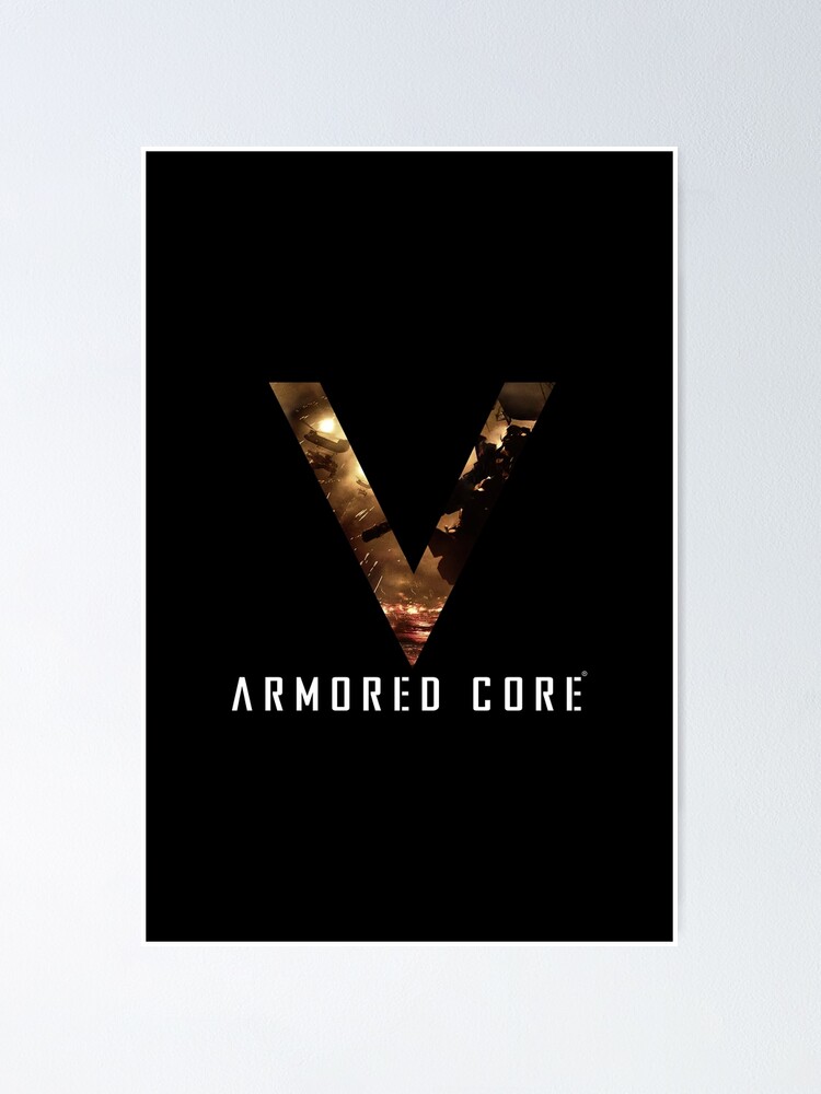 Armored Core 4 - Ps3 - Cover Ver. 2 Poster for Sale by Mecha-Art