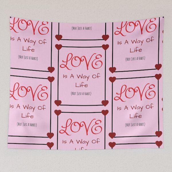 Item preview, Love is A Way Of Life designed and sold by L-I-E-Store.