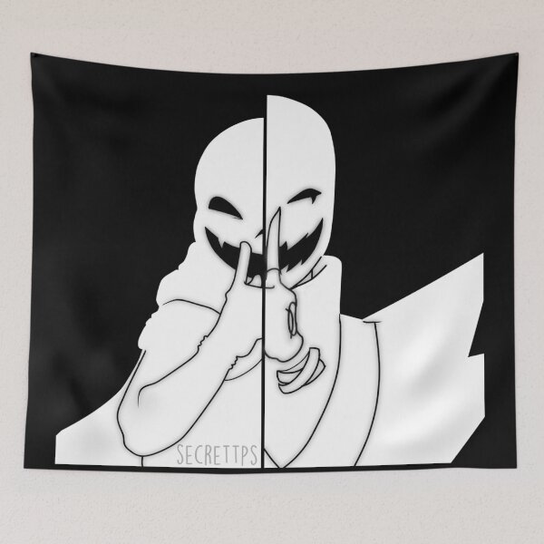 Item preview, XGaster and Ink B&W designed and sold by secrettps.