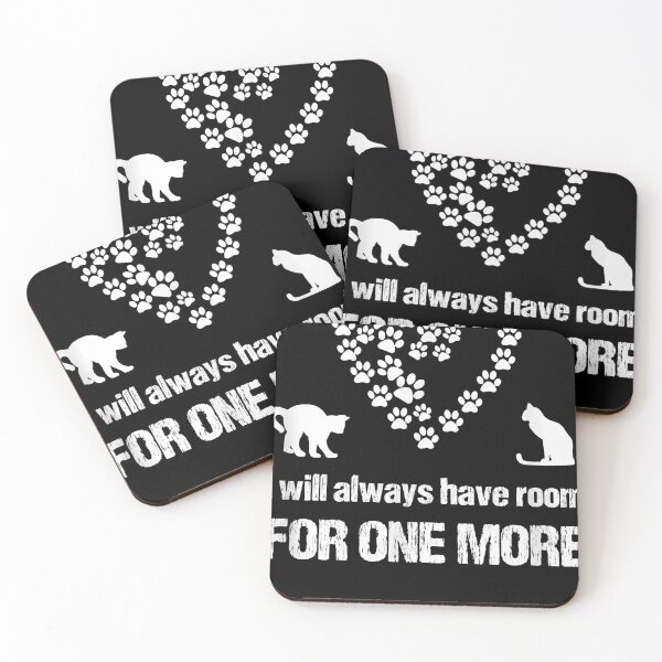 Item preview, I Will Always Have Room for One More, Cat Lover, Pet Rescuer  designed and sold by CHRISTYLAGRAN.