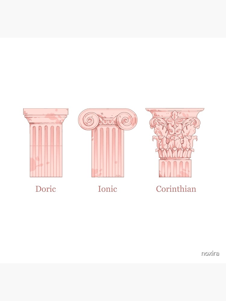 Column Orders - Rose | Tote Bag