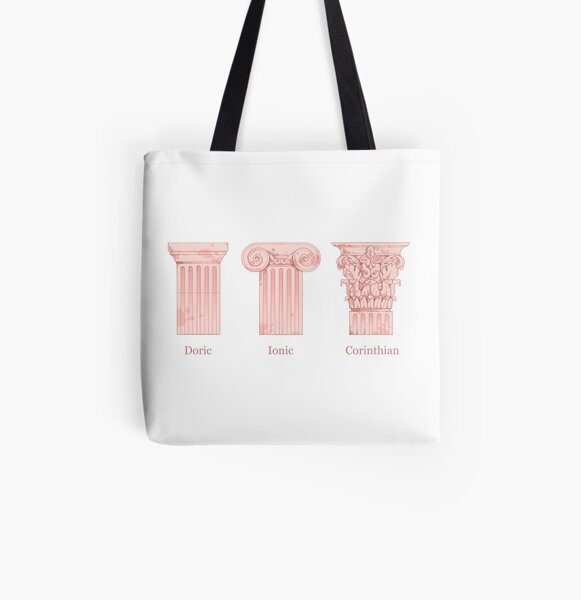 Column Orders - Rose All Over Print Tote Bag