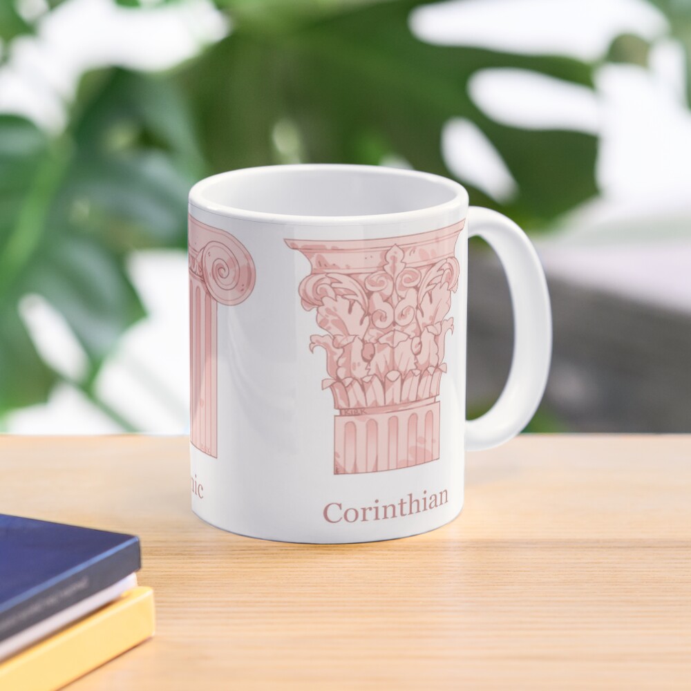 Column Orders - Rose Mug