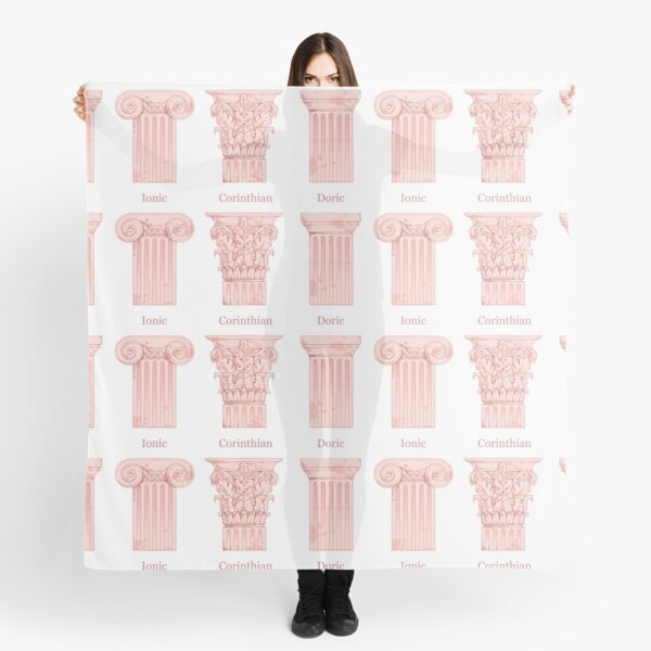 Aperçu de l'œuvre Ordres de colonnes - Rose créée et vendue par flaroh.