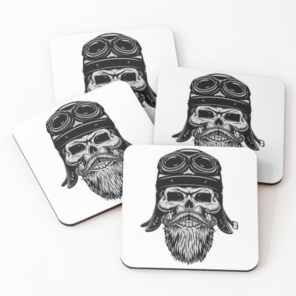 Item preview, Skull biker motorcycle designed and sold by Utyuzhinpolikar.