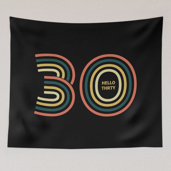 Item preview, Hello Thirty. 30th birthday. designed and sold by DIDAKU.