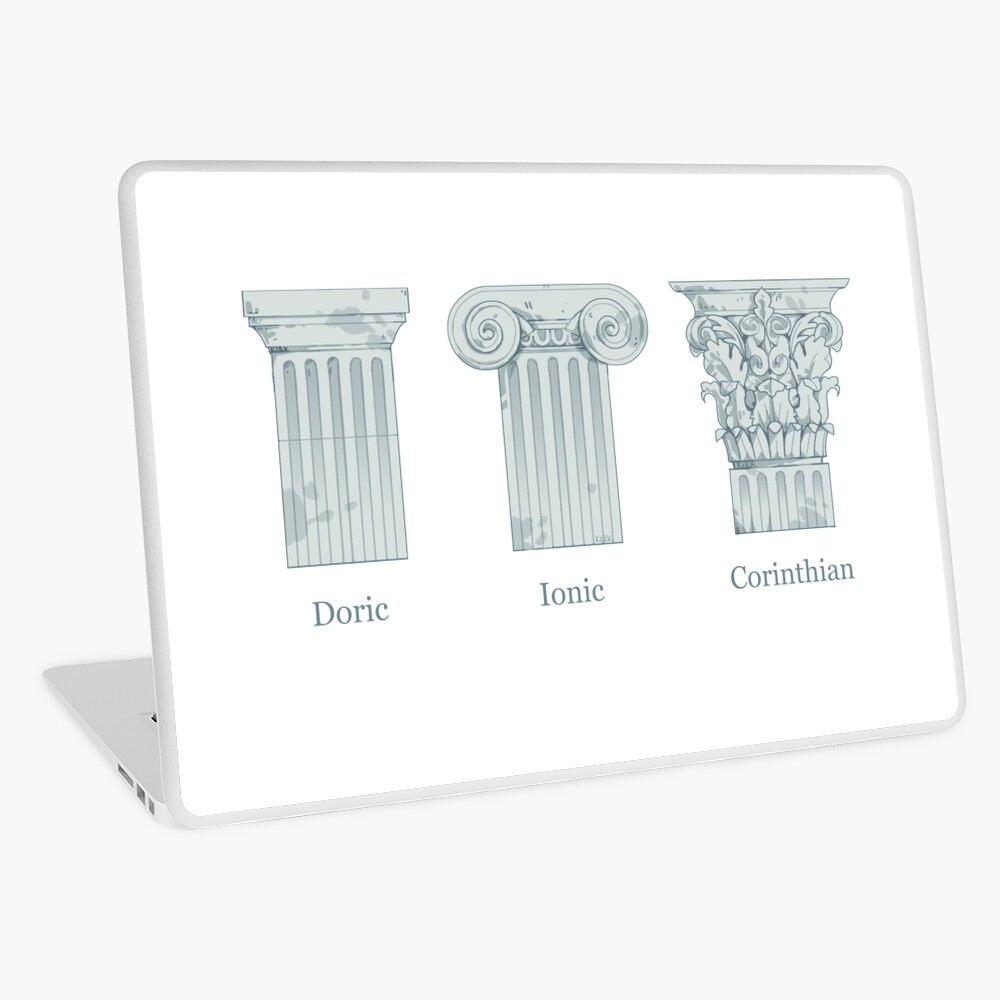 Column Orders - Slate Laptop Skin