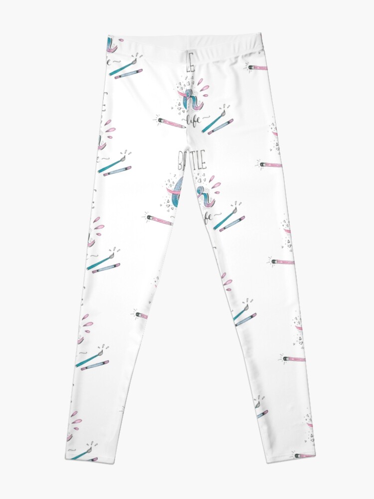 Alternate view of Bring a little color into your life Leggings