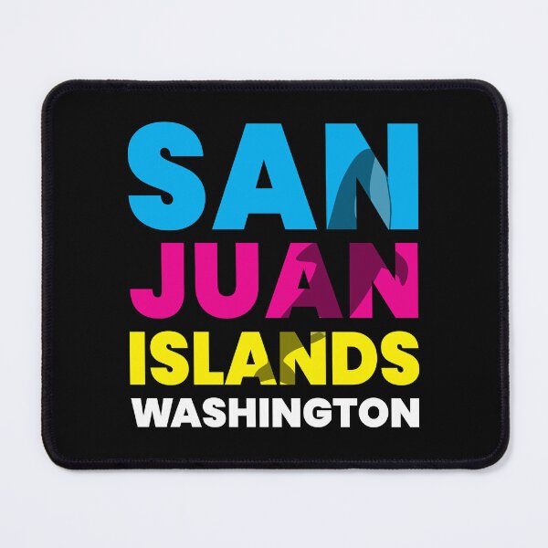 Item preview, San Juan Islands WA Washington Colorful designed and sold by Delightfully Cynical.