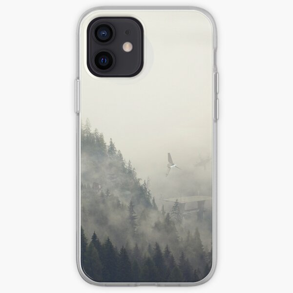 Bosque luna Funda blanda para iPhone