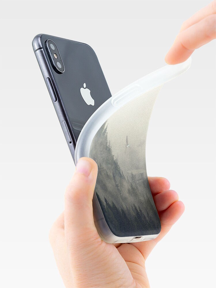 Alternate view of Forest Moon iPhone Case & Cover