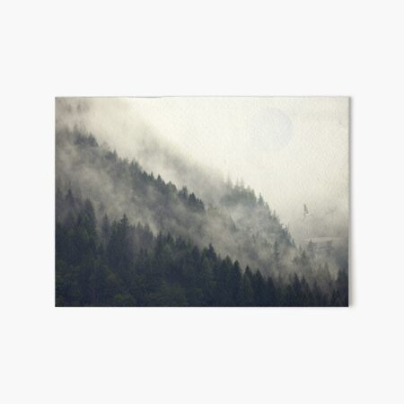 Forest Moon Art Board Print