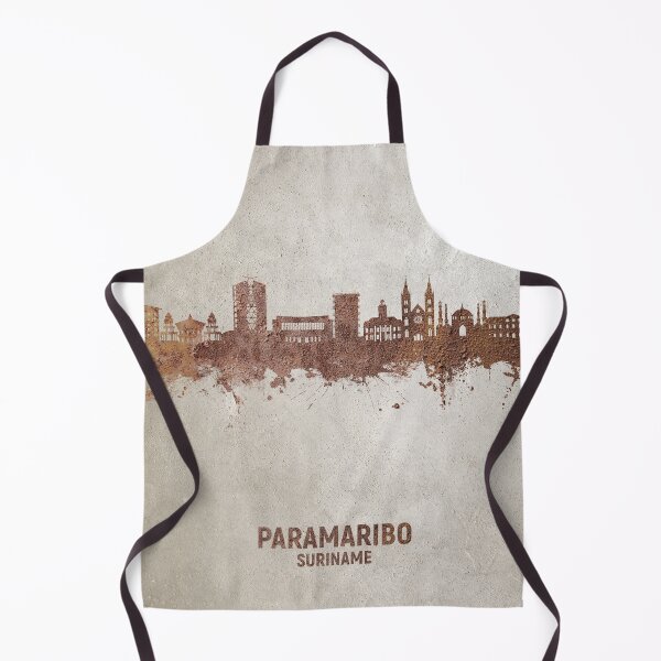 Item preview, Paramaribo Suriname Skyline designed and sold by ArtPrints.