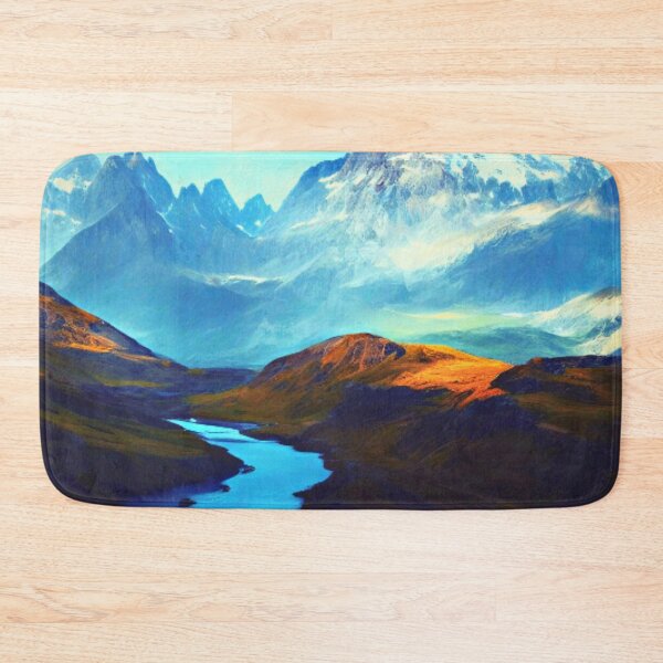 Item preview, Polar Mountain Landscape designed and sold by BlissHeaven.