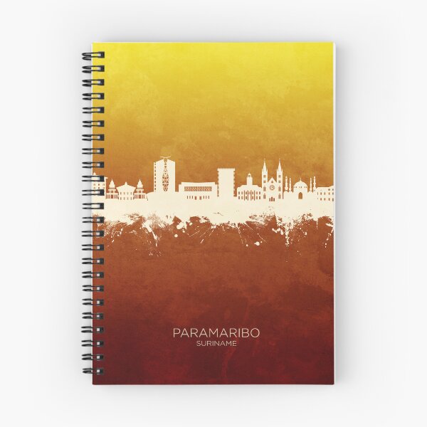 Item preview, Paramaribo Suriname Skyline designed and sold by ArtPrints.