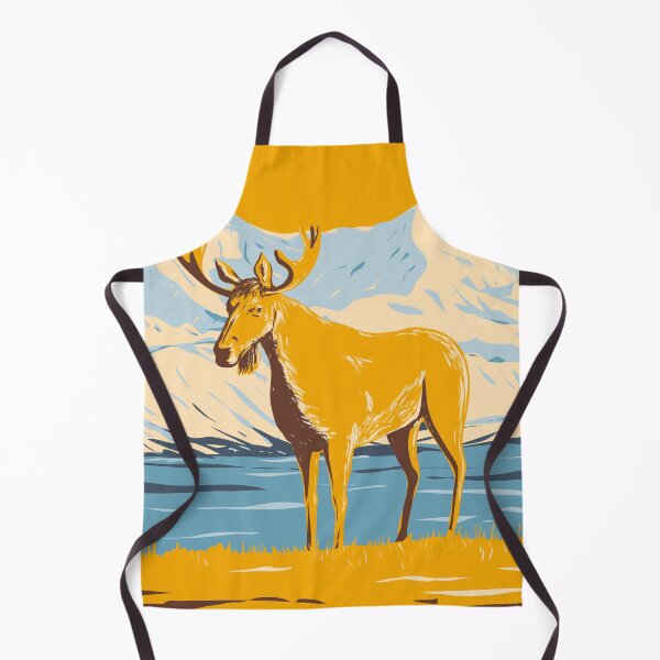 Item preview, Papel pintado con estampado de flores naranjas, Alaska Mount McKinley, alpino designed and sold by Shifa19.