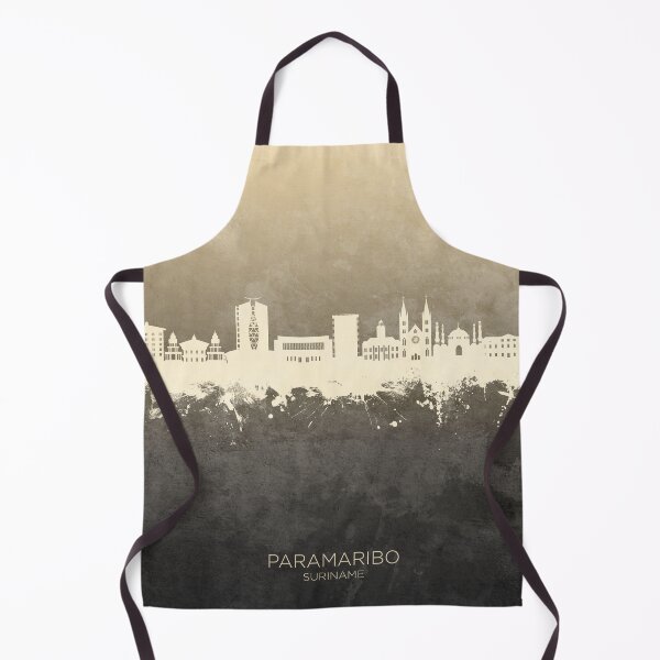 Item preview, Paramaribo Suriname Skyline designed and sold by ArtPrints.