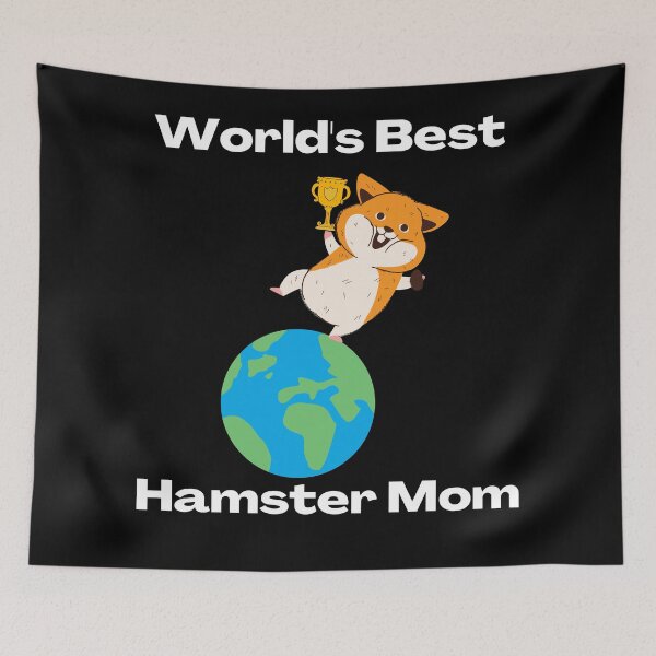 Item preview, Worlds Best Hamster Mom designed and sold by Imemewell.