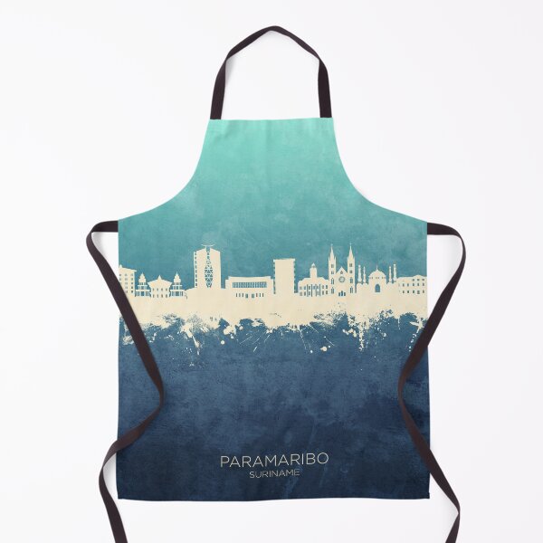 Item preview, Paramaribo Suriname Skyline designed and sold by ArtPrints.